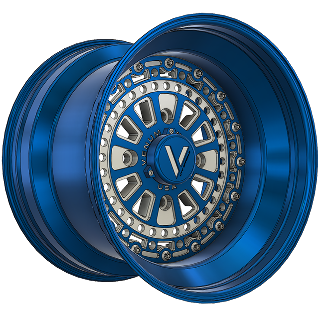 V-7 UTV Wheels Billet Aluminum Lightweight For Can Am Rzr Yxz