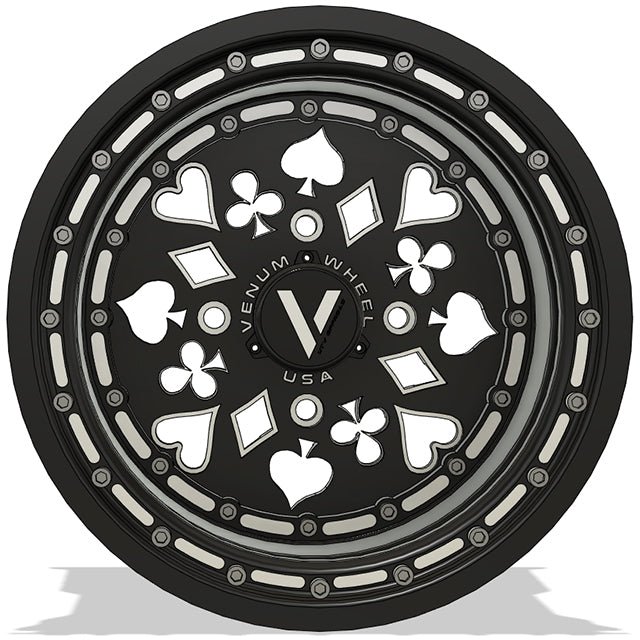 V-9 Beadlock UTV Wheels Lightweight Billet Aluminum For Can Am RZR YXZ