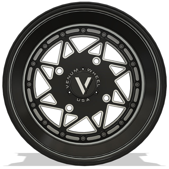 V-11 UTV Wheels Billet Aluminum Lightweight For Can Am Rzr Yxz