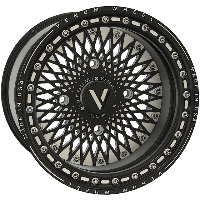 V-5 Beadlock UTV Wheels Lightweight Billet Aluminum For Can Am RZR YXZ