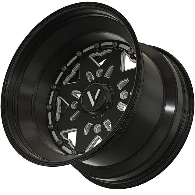 V-6 UTV Wheels Billet Aluminum Lightweight For Can Am Rzr Yxz