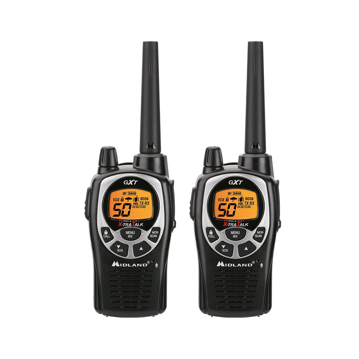 Midland GXT1000 Hand Held Radio (2 Pack)