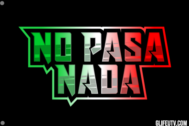 No Pasa Nada Whip Flag 2'x3'