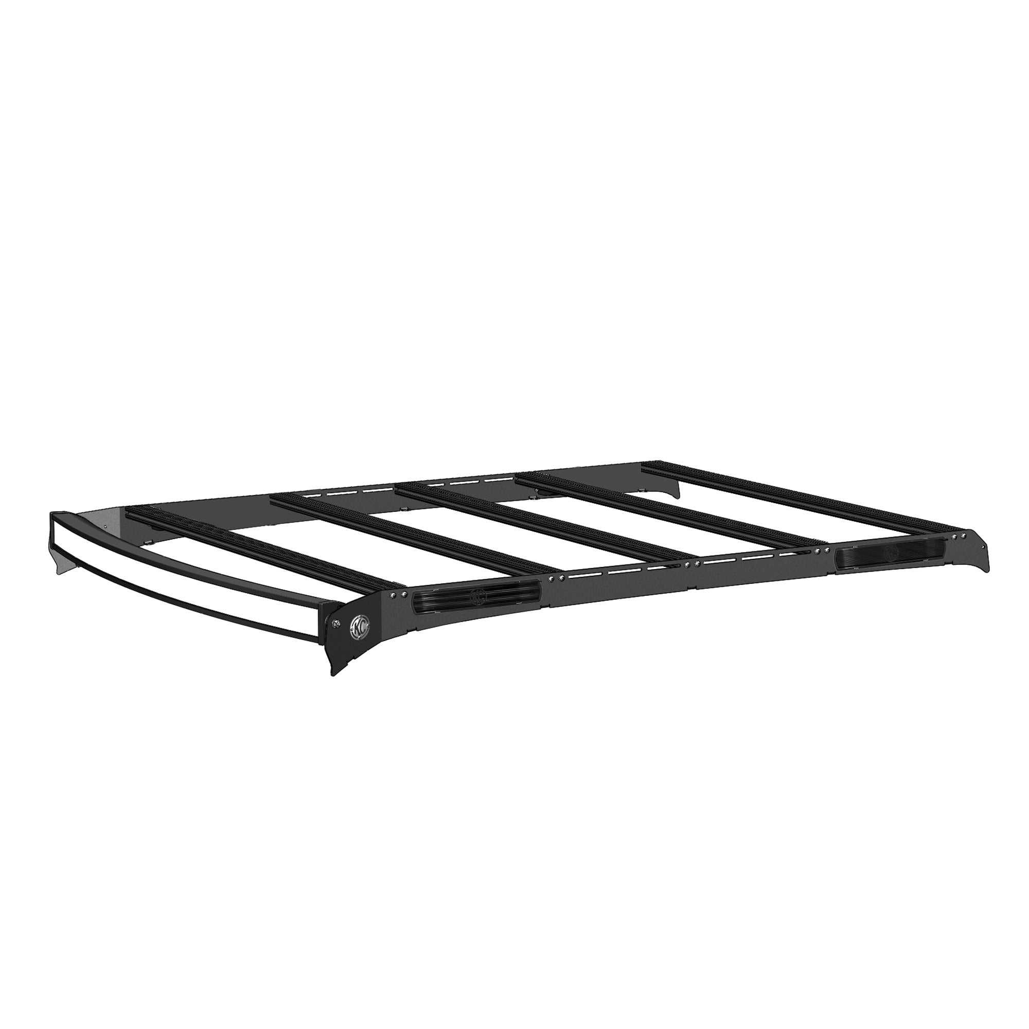 M-RACK KIT - 50" C-Series LED C50 - 300W Light Bar System - Side Blackout Plates - for 07-18 Jeep JK Unlimited - #92143
