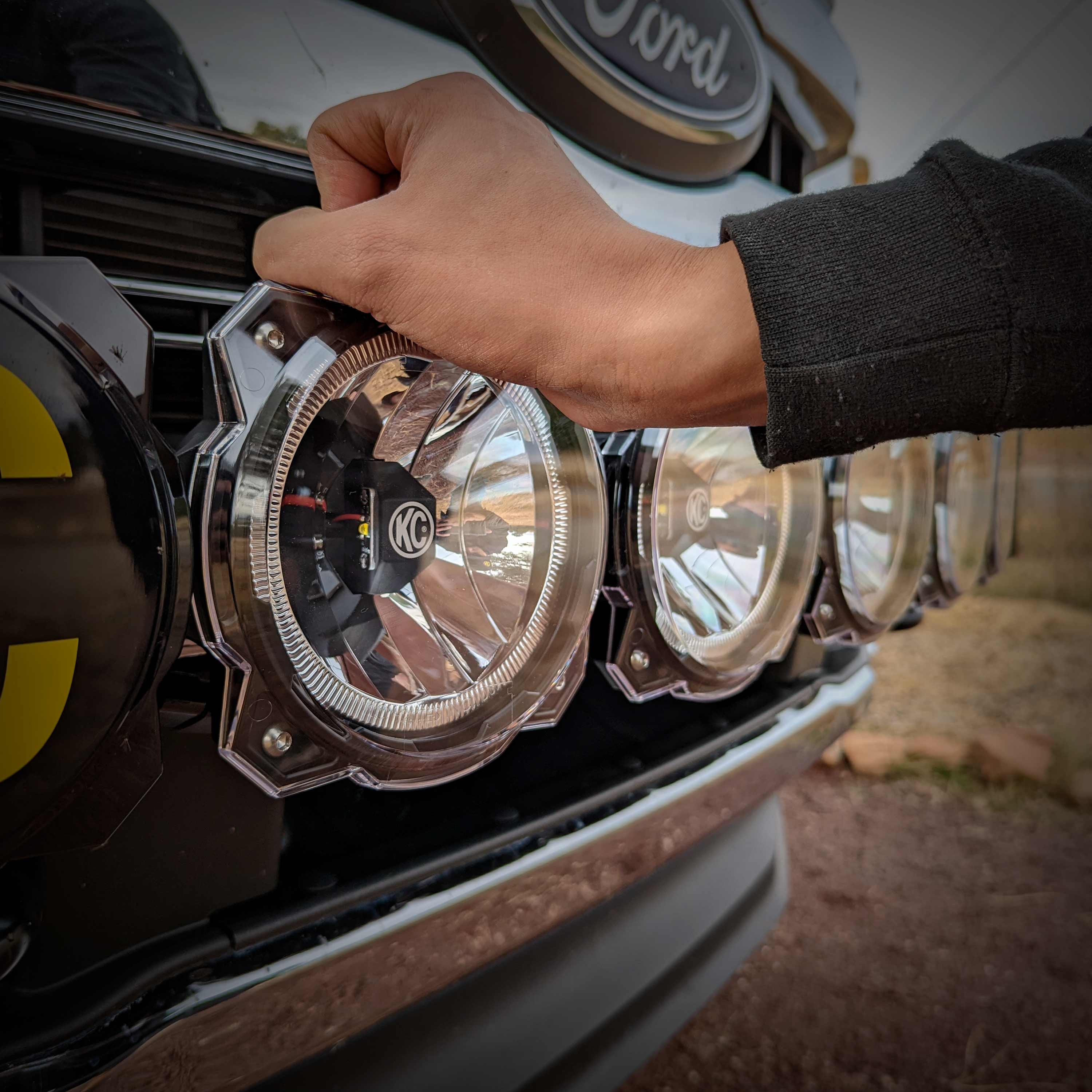 6" Pro6 Gravity® LED - Light Shield - Clear - #5118