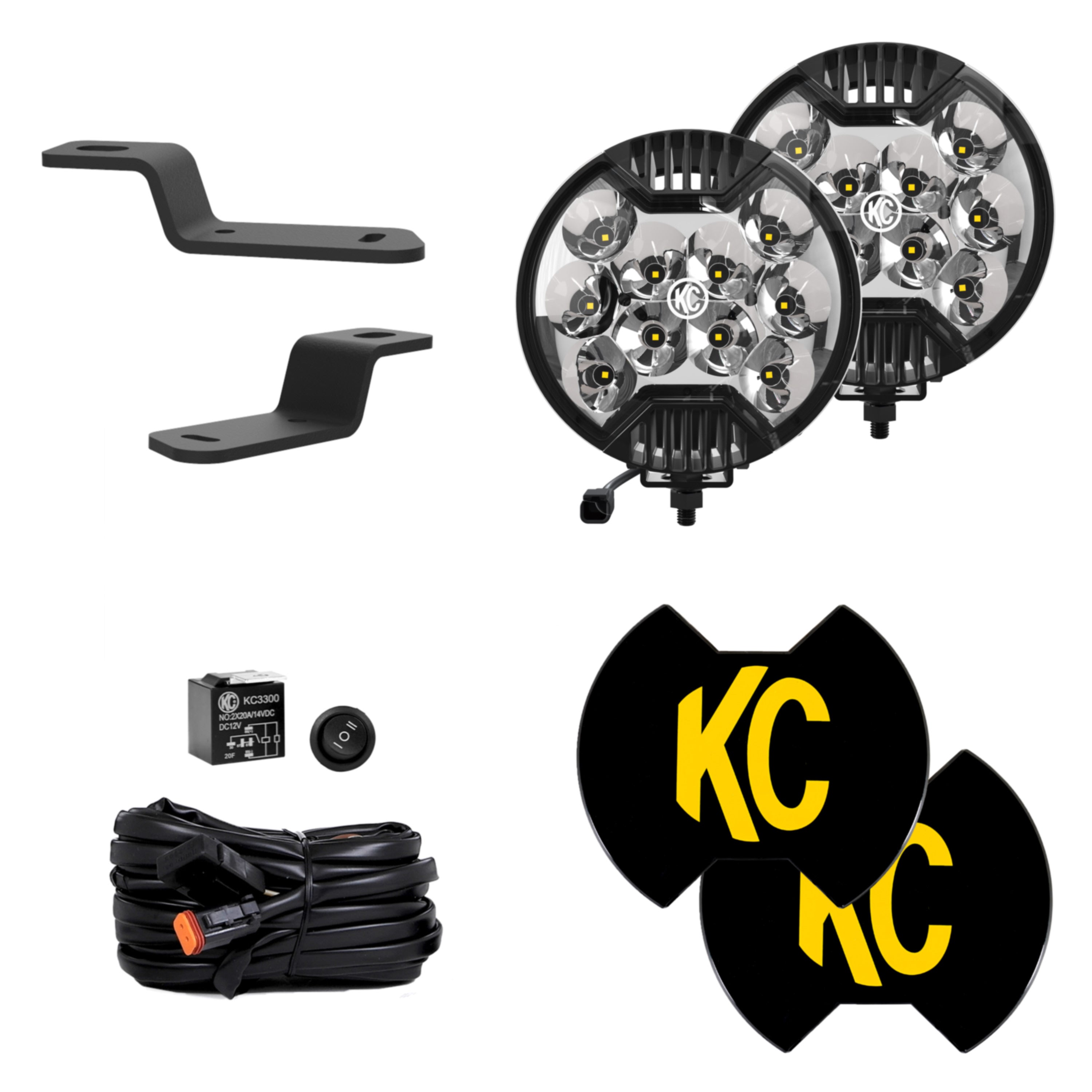 SlimLite® LED - 2-Light System - Ditch Light Kit - for 21+ Ford Bronco - #97161