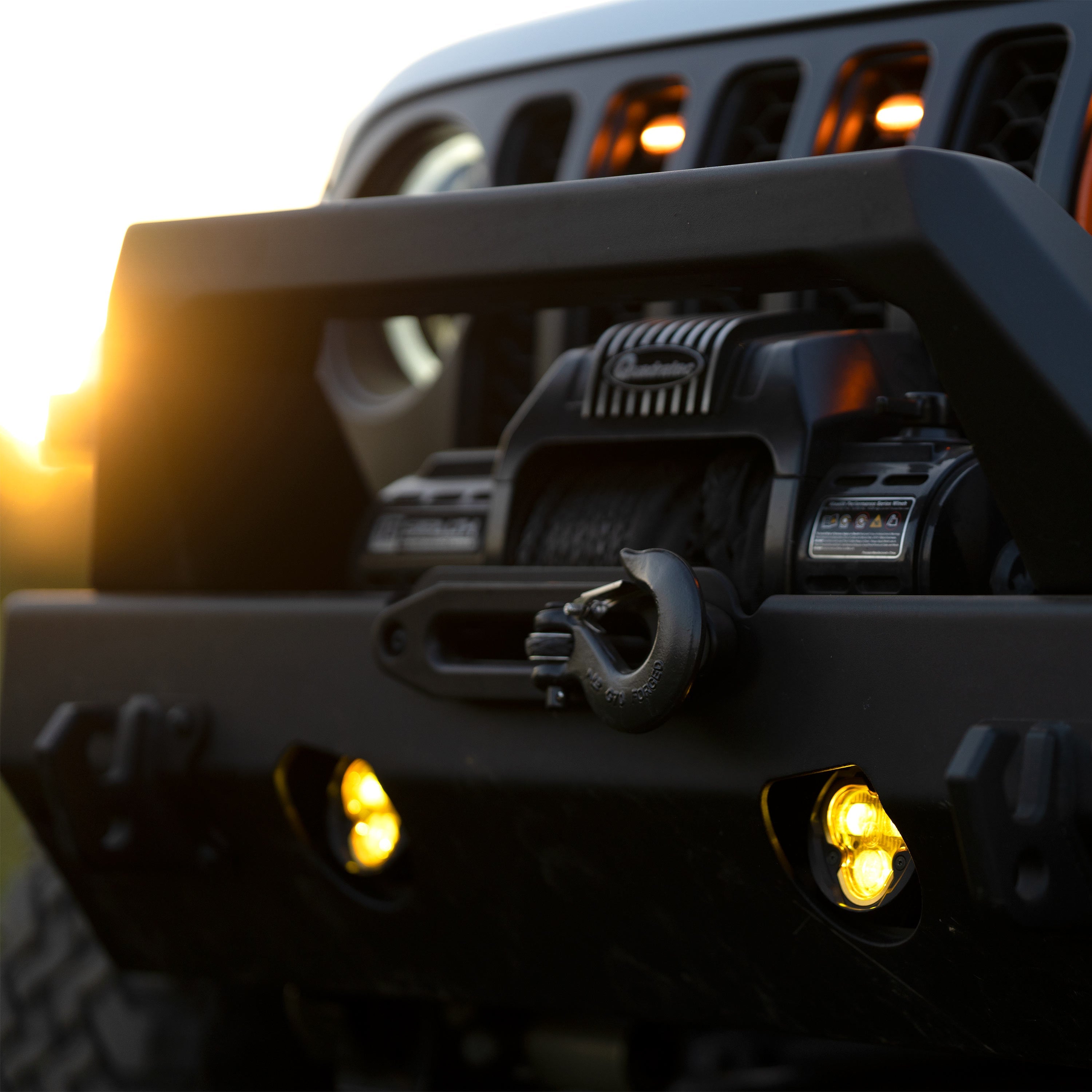 FLEX ERA® 3 Dual Mode SAE Fog Lights - 2-Light Master Kit - Jeep Aftermarket Bumpers - #97147