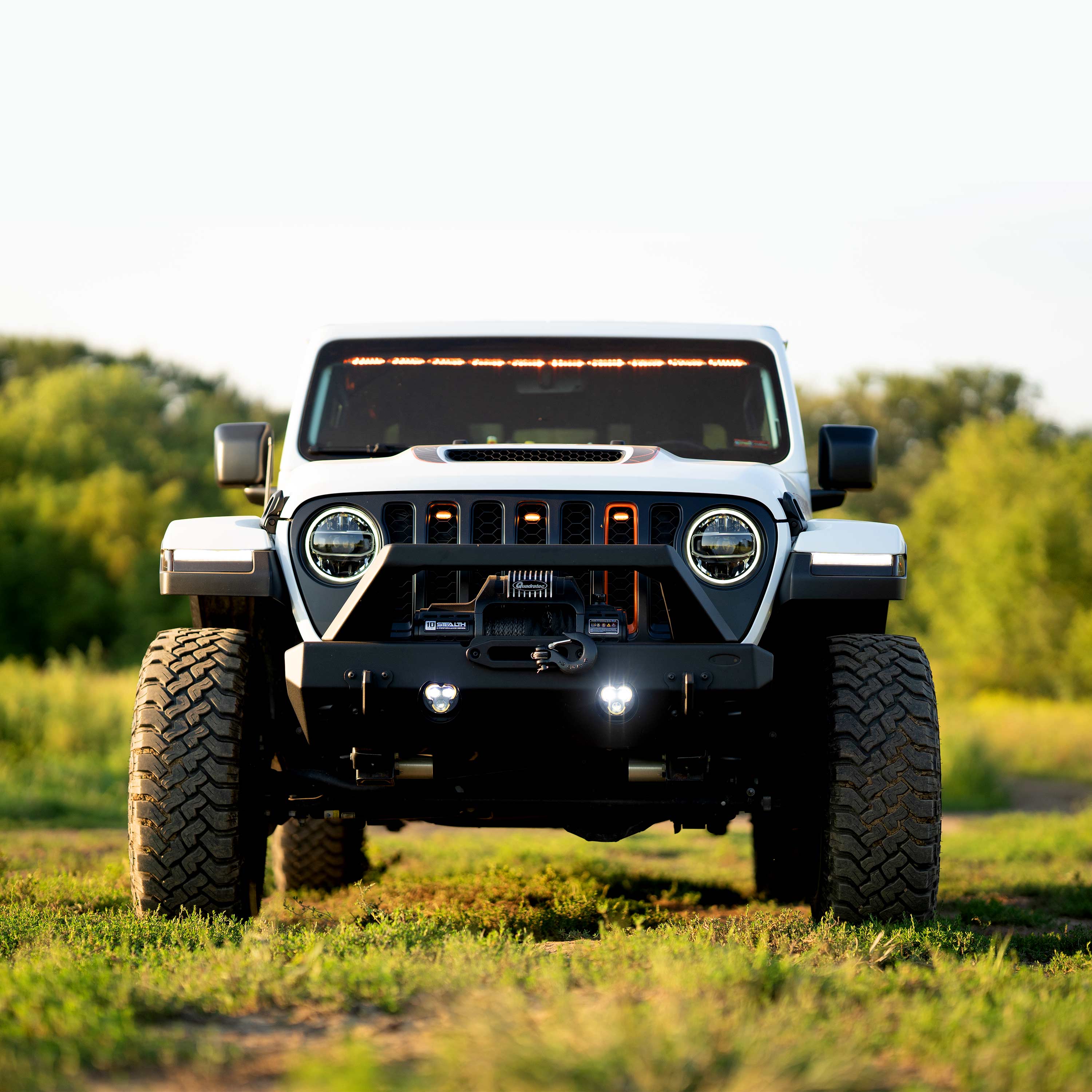 FLEX ERA® 3 Dual Mode SAE Fog Lights - 2-Light Master Kit - Jeep Aftermarket Bumpers - #97147