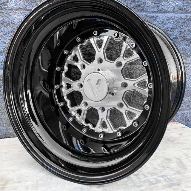 V-3 UTV Wheels Billet Aluminum Lightweight For Can Am Rzr Yxz