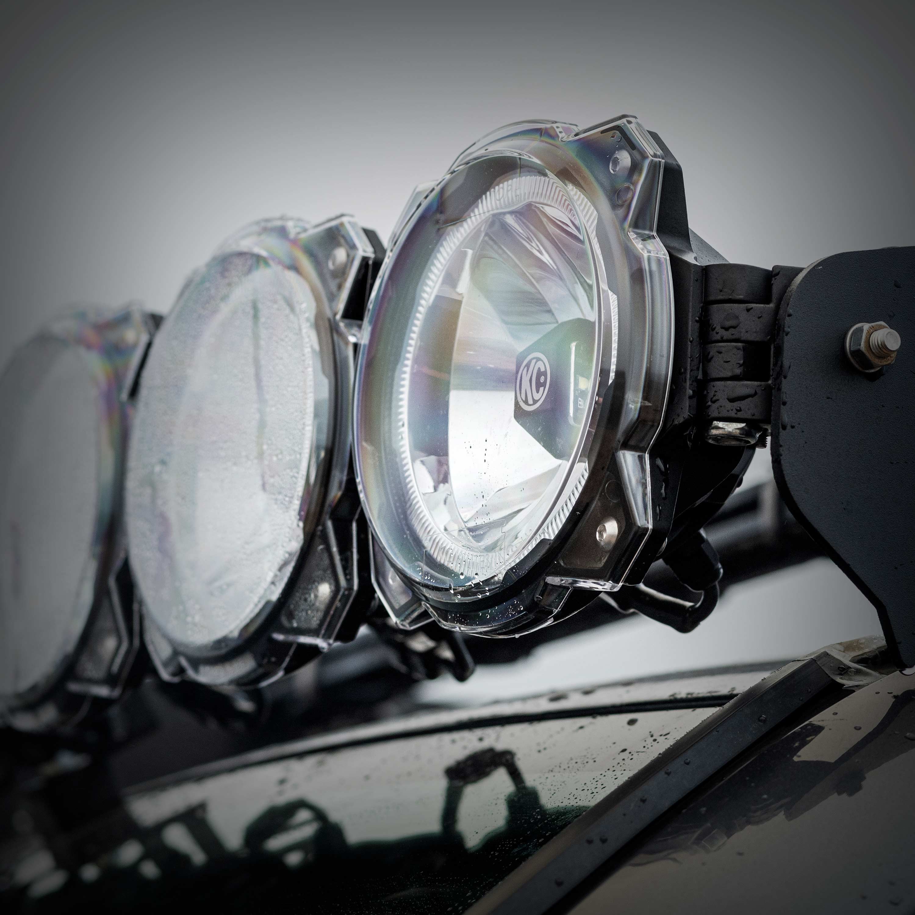 6" Pro6 Gravity® LED - Light Shield - Clear - #5118