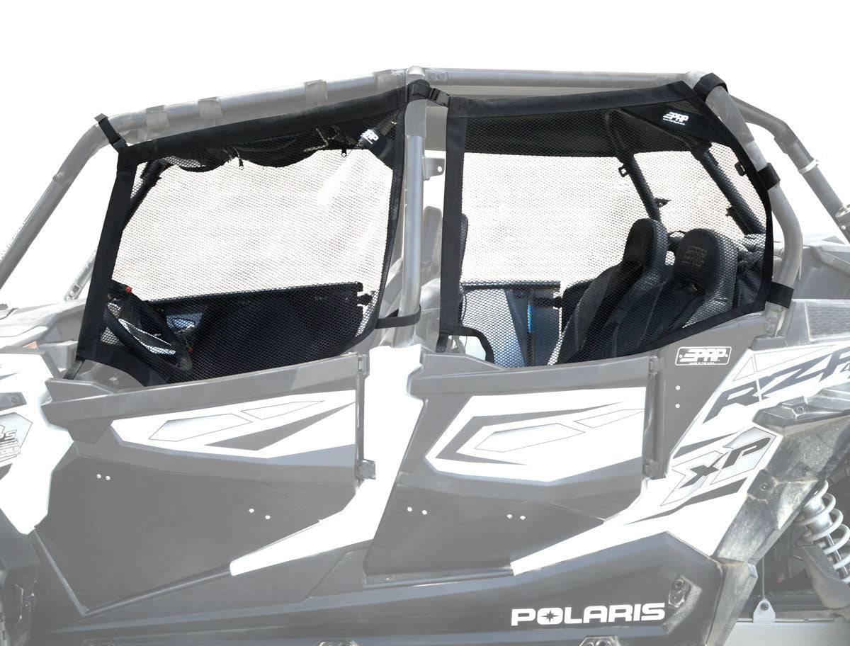 PRP Mesh Window Net Set For Polaris RZR XP4 TURBO, XP4 1000, S 900 (4 SEATER) - G Life UTV Shop Parts