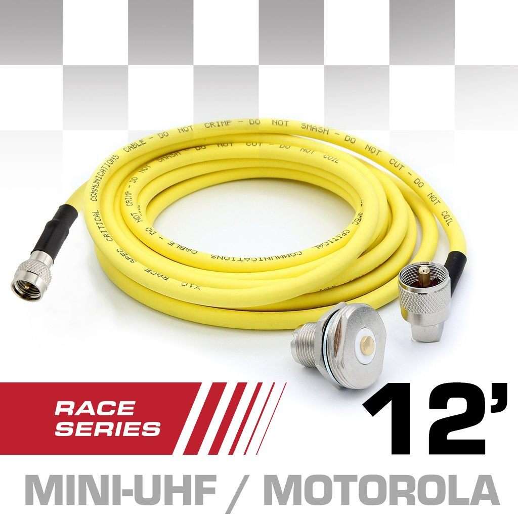 12' Motorola RACE SERIES Antenna Cable Kit