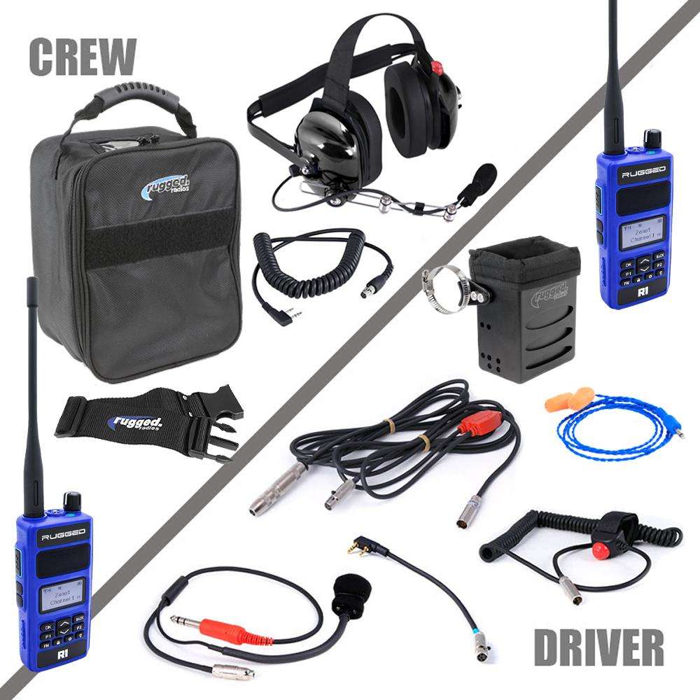 Complete Team - NASCAR 3C Racing System with Rugged R1 Handheld Radios