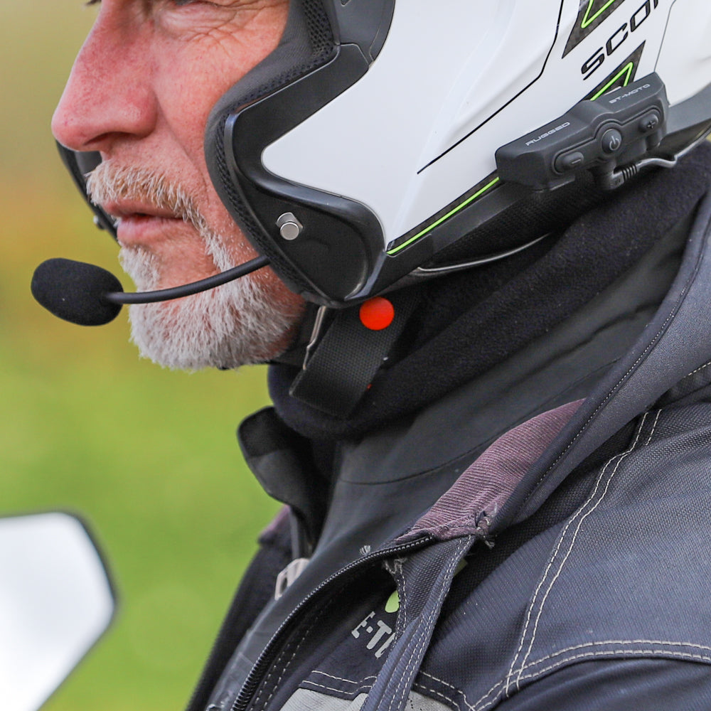 CONNECT BT2 Moto Kit Without Radio - Bluetooth Headset, Super Sport Harness, & Handlebar Push-To-Talk