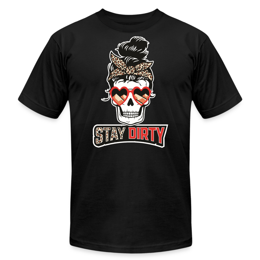 Womens Skull - Stay Dirty - Shirt