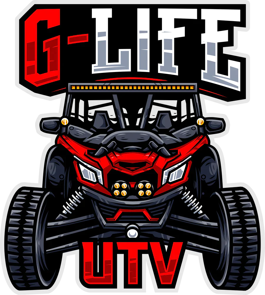G Life UTV - Key Chain - Can am X3 - Red