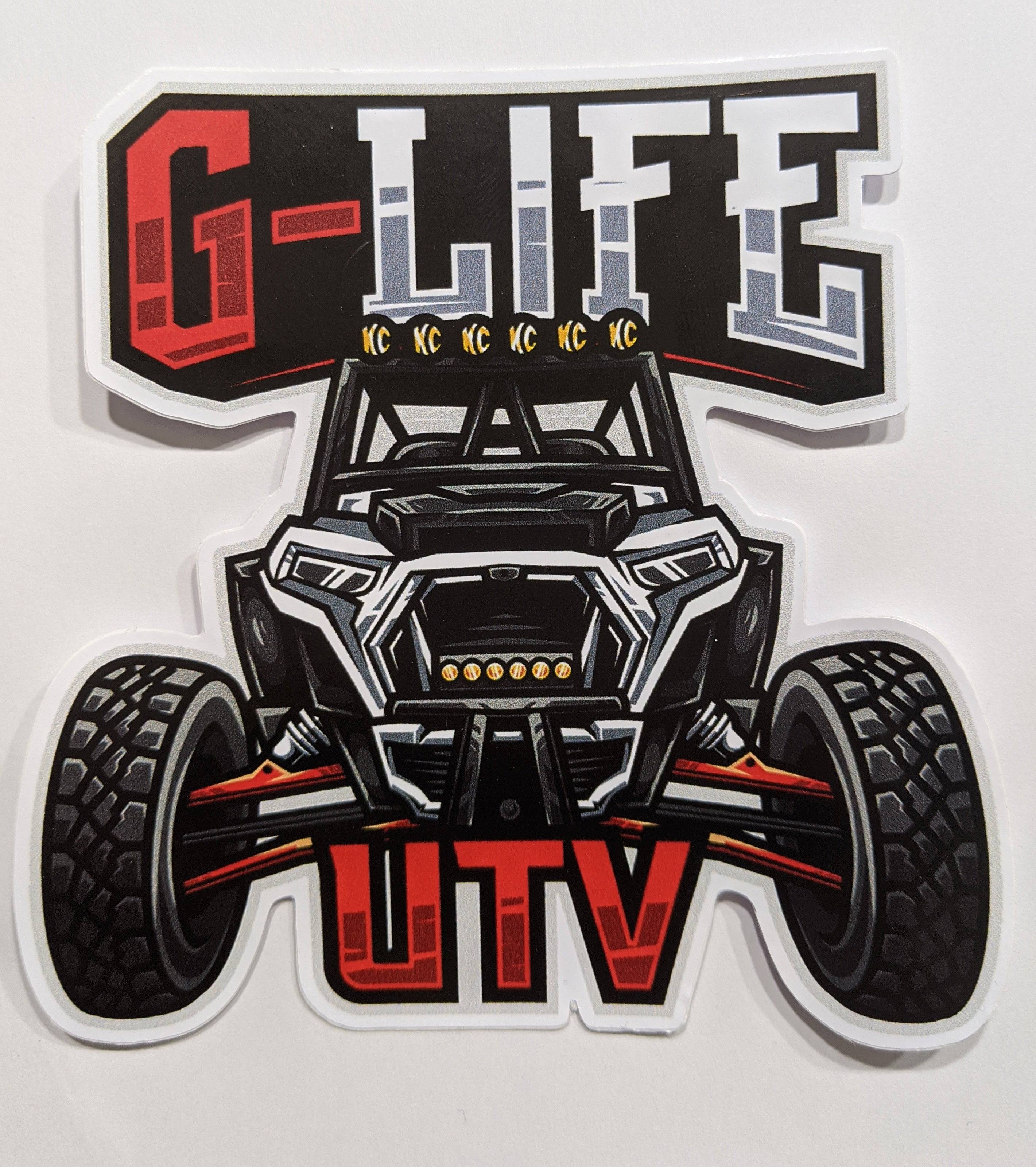 G-Life UTV Polaris RZR Sticker - G Life UTV Shop Parts