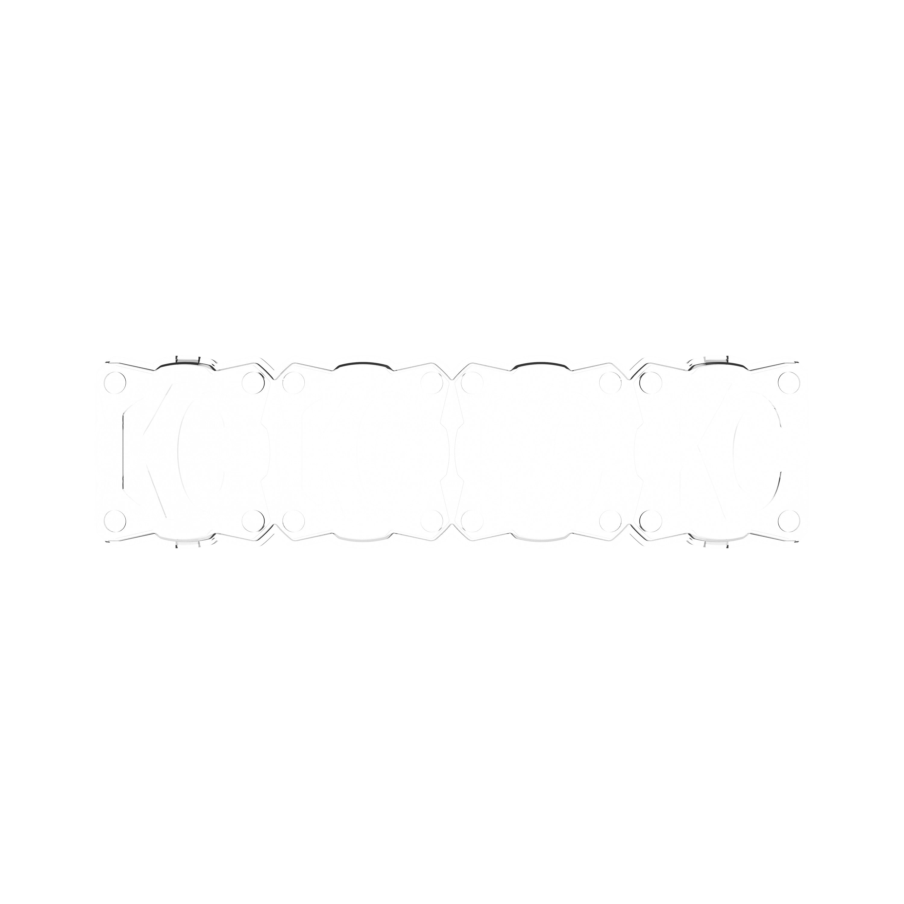 FLEX ERA® LED Light Bar - 10" Light Shield - Clear - #5332