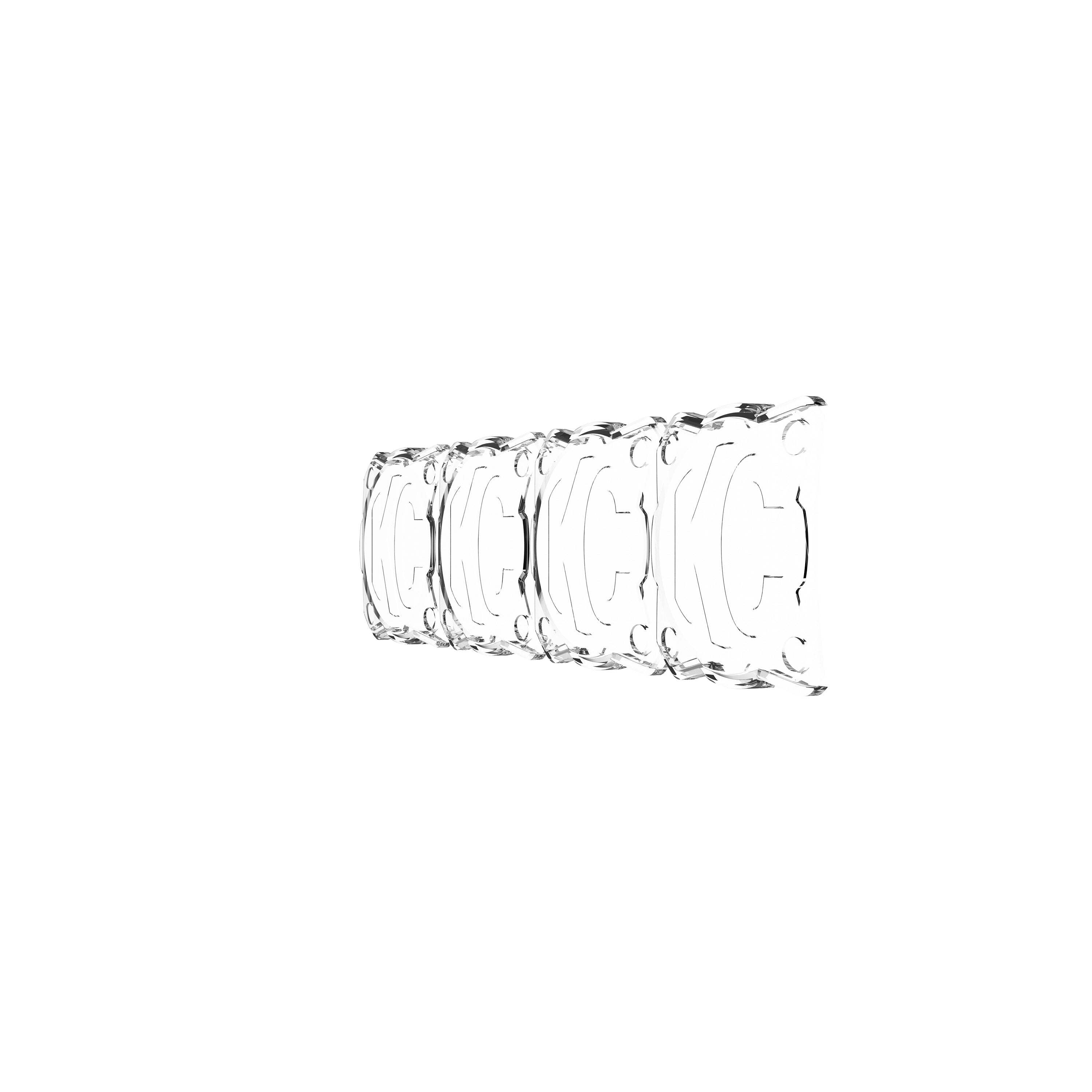 FLEX ERA® LED Light Bar - 10" Light Shield - Clear - #5332
